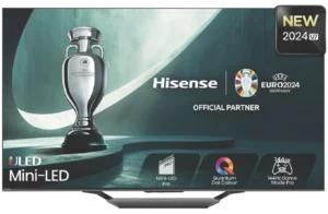 Hisense 85" U7NAU 4K Mini-LED QLED Smart TV 24
