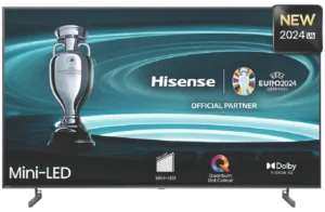 Hisense 85" U6NAU 4K Mini-LED QLED Smart TV 24